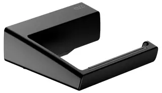 Keuco Aveno Держатель туалетной бумаги открытый, подвесной, с клеевым комплектом, цвет:черный мат. 14662 370000