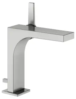 Keuco Edition 11 Смеситель для раковины рычажный 150, с д/к и гарнит. для слива, цвет:нерж. сталь 51102 210000