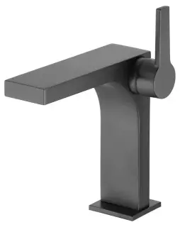 Keuco Edition 11 Смеситель для раковины рычажный 150, без д/к и гарнитура слива, цвет:хром черный 51102 130100