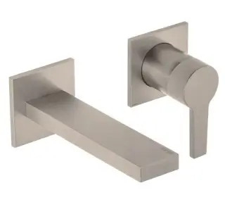 Keuco Edition 11 Смеситель для раковины рычажный, на 2 потреб., излив 26,5 см, встр., цвет:никель 51116 050202