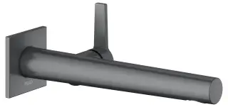 Keuco Edition 11 Смеситель для раковины рычаж., 1 потреб., изл. 26,5 см, встр., цвет:хром черный 51116 132302