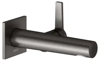 Keuco Edition 11 Смеситель для раковины рычаж., 1 потреб., излив 18,7см, встр., цвет:титан черный 51116 350302