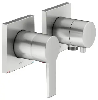 Keuco Edition 11 Смеситель для душа встраив., на 2 потребителя, с переключателем, цвет: нерж. сталь 51151 211122