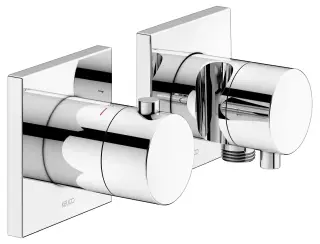 Keuco Edition 11 Смеситель для душа термостатический 2 потребителя, встр., внешняя часть, цвет: хром 51153 011222