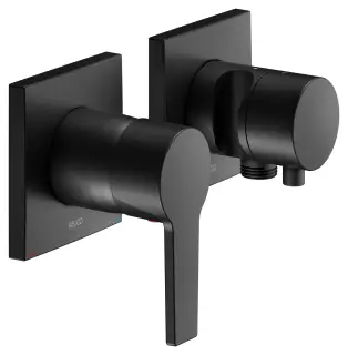 Keuco Edition 11 Смеситель для душа встр., внеш. часть, 2 потреб., с переключ., цвет: черный матовый 51151 371222