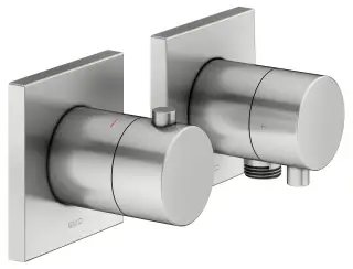 Keuco Edition 11 Смеситель для душа термостатич., 2 потреб., встр., внешняя часть, цвет: нерж. сталь 51153 211122