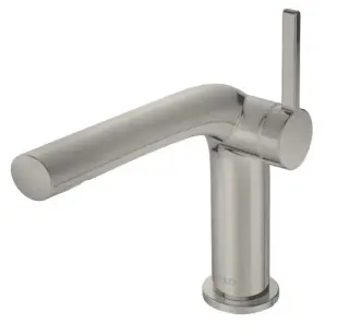 Keuco Edition 400 Смеситель для раковины рычажный 120, без д/к и гарнитура для слива, цвет:никель 51504 050102