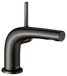 Keuco Edition 400 Смеситель для раковины рычаж. 80, без д/к и гарнитура слива, цвет: титан черный 51504 350100