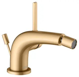 Keuco Edition 400 Смеситель для биде, с донным клапаном G1 1/4, цвет: латунь 51509 250000