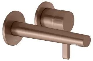 Keuco Edition 400 Смеситель для раковины рычаж., 2 потреб., изл. 18,7см, встр., цвет:красное зол. 51516 290201