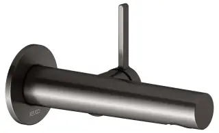 Keuco Edition 400 Смеситель для раковины рыч., 1 потреб., излив 16,5 см, встр., цвет:титан черный 51516 350101