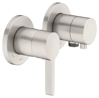 Keuco Edition 400 Смеситель для душа встр., внеш. часть, на 2 потреб., с переключателем, цвет:никель 51551 051121