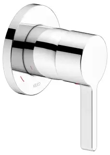 Keuco Edition 400 Смеситель для душа рычажный DN15, встраиваемый, круглая розетка, цвет: хром 51551 010001
