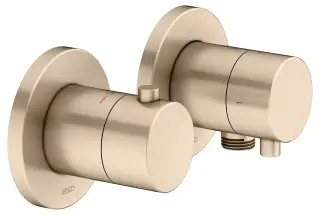 Keuco Edition 400 Смеситель для душа термостатический, 2 потреб., встр., внешняя часть, цвет: бронза 51553 031121