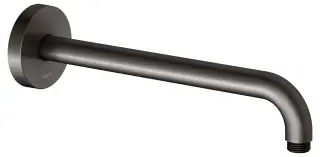 Keuco Brausen und Brausezubehör Настенный душевой кронштейн 30 см, цвет: титан черный 51688 350300