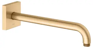 Keuco Brausen und Brausezubehör Настенный душевой кронштейн 30 см, цвет: латунь 53088 250302