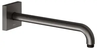 Keuco Brausen und Brausezubehör Настенный душевой кронштейн 30 см, цвет: титан черный 53088 350302