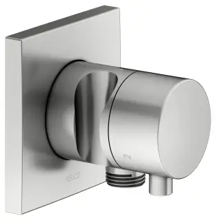 Keuco Ixmo Вентиль-перекл. 3 потреб. DN15, внешняя часть, с выводом шланга и держ., цвет:нерж. сталь 59548 211202