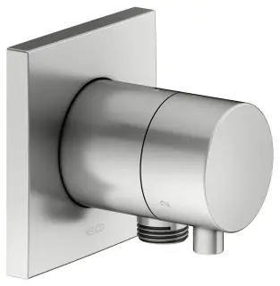 Keuco Ixmo Вентиль-переключатель на 3 потреб. DN15, внеш. часть, с выводом шланга, цвет: нерж. сталь 59548 211102