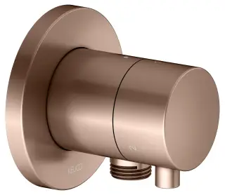 Keuco Ixmo Вентиль-переключатель на 3 потреб. DN15, внеш. часть, с выводом шланга, цвет:красное зол. 59548 291101