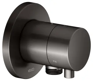 Keuco Ixmo Вентиль-переключатель на 3 потреб. DN15, внеш. часть, с выводом шланга, цвет:титан черный 59548 351101