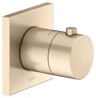 Keuco Ixmo Смеситель для душа термостатический, на 1 потребитель, внешняя часть, встр., цвет: бронза 59553 030002