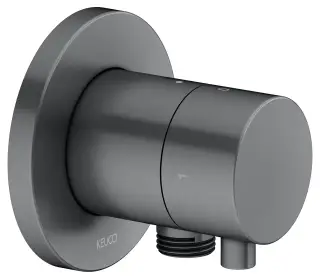 Keuco Ixmo Запорный вентиль с переключателем на 2 потреб. DN15 и выводом шланга, цвет: хром черный 59557 131101