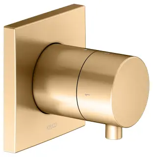 Keuco Ixmo Запорный вентиль с переключателем на 2 потребителя DN15, цвет: латунь 59557 251002