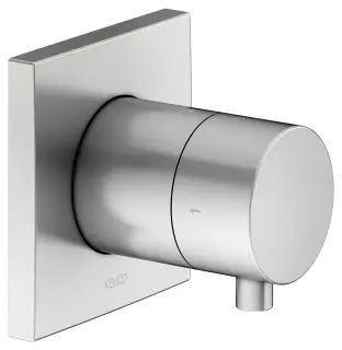 Keuco Ixmo Запорный вентиль с переключателем на 2 потребителя DN15, цвет: нержавеющая сталь 59557 211002