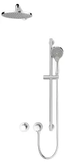 Keuco Ixmo Sets Душевой комплект: термостат. встр. смеситель, без излива, шланг, штанга, цвет: хром 59653 010901