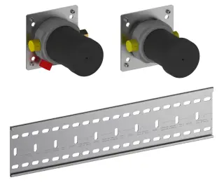 Keuco Armaturenzubehör Встраиваемый блок для термостата на 2 потребителя 59953 002170