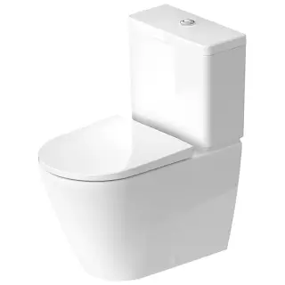 Duravit D-Neo Унитаз напольный безободковый 37x65 см, цвет: белый глянцевый 20020900001
