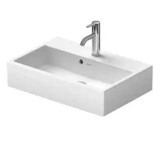 Duravit D-Neo Раковина подвесная 60x40x16.5h см, с переливом, цвет: белый глянцевый 23686000001