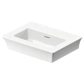 Duravit White Tulip Раковина накладная 45x33x13.5h см, без перелива, цвет: белый глянцевый 07374500701