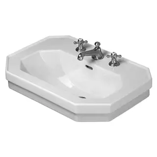 Duravit 1930 Раковина подвесная 70x50x24.5h см, с переливом, цвет: белый глянцевый 0438700000