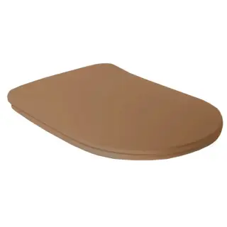 Kerasan Tribeca Крышка-сиденье Slim для унитаза, с микролифтом, цвет: Bruno matt 519188