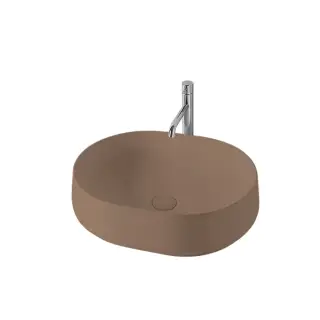 Kerasan F10 Раковина чаша 56x44x15,5h см, без перелива и отверстия под смеситель, цвет: Bruno matt 460588