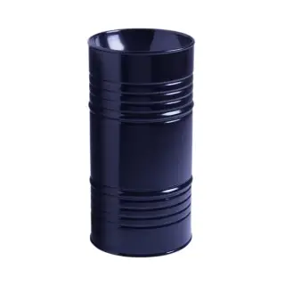 Kerasan Artwork Раковина свободностоящая Barrel, с сиф. и слив. трубой, цвет: Blu cobalto lucido 4742K77