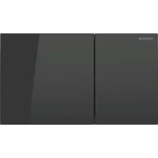 Geberit Sigma 70 Кнопка смыва для инсталляции, стеклянная, цвет: черный глянцевый 115.622.SJ.1