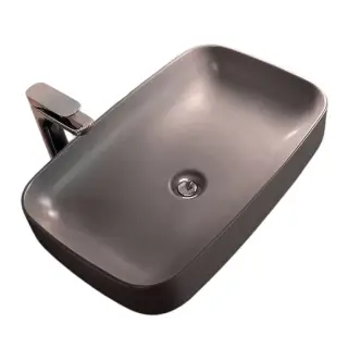 Kerasan Tribeca Раковина чаша 60x38x15h см, без перелива, без д/к, цвет: Ferro matt 514389