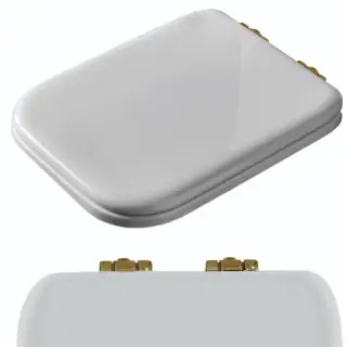 Kerasan Waldorf Комплект шарниров для крышки-унитаза, микролифт, цвет: Bronzo R108A17