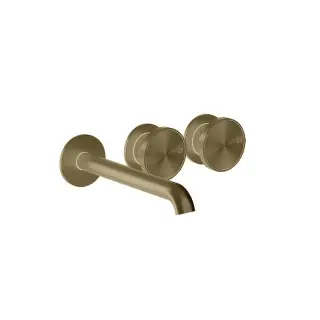 Gessi Origini Смеситель для раковины встраиваемый, без д/к, излив 20 см, цвет: finox brushed nickel 66090#149