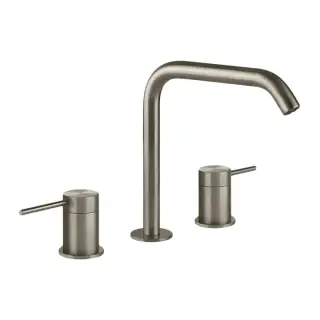 Gessi 316 Flessa Смеситель для раковины без донного клапана двухвент., цвет: warm bronze brushed PVD 54012#726