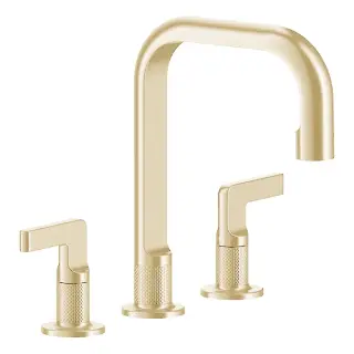 Gessi Inciso Смеситель для раковины без донного клапана двухвентильный, цвет: gold PVD 58014#246