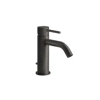 Gessi 316 Cesello Смеситель для раковины с донным клап. однорычажный, цвет: black metal brushed PVD 54401#707