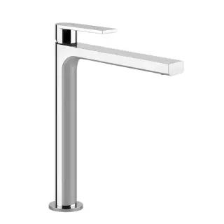 Gessi Via Manzoni Смеситель для раковины высокий без донного клапана однорычажный, цвет: chrome 38610#031