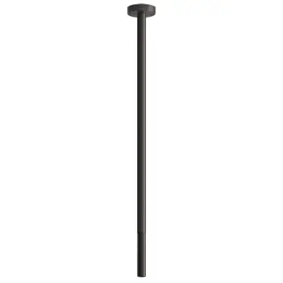 Gessi 316 Flessa Излив потолочный, высота под заказ, цвет: black metal brushed PVD 54096#707