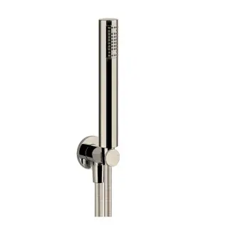 Gessi Emporio Shower Душевой гарнитур: ручной душ, держатель, шланг, цвет: finox brushed nickel 38726#149