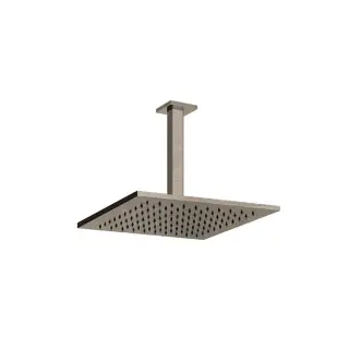 Gessi Emporio Shower Верхний душ 30x30 см, кронштейн потолочный 26 см, цвет: finox brushed nickel 47366#149