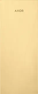 Axor MyEdition Панель для смесителя на излив 24,5 см, латунь, цвет: золото 47904250